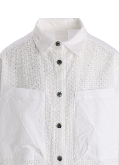 COTTON WASHER SHORT SHIRT