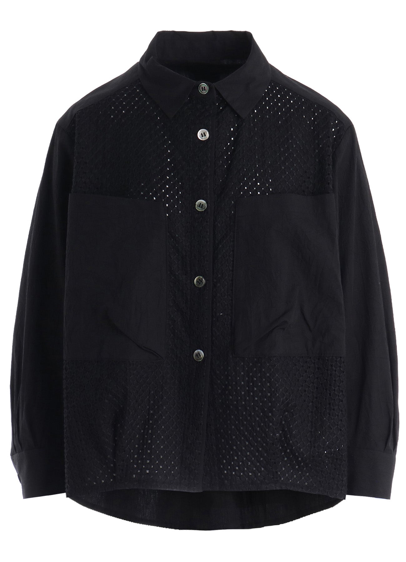 COTTON WASHER SHORT SHIRT
