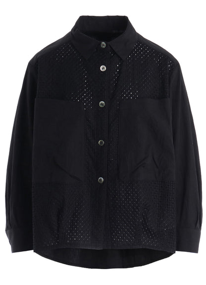 COTTON WASHER SHORT SHIRT