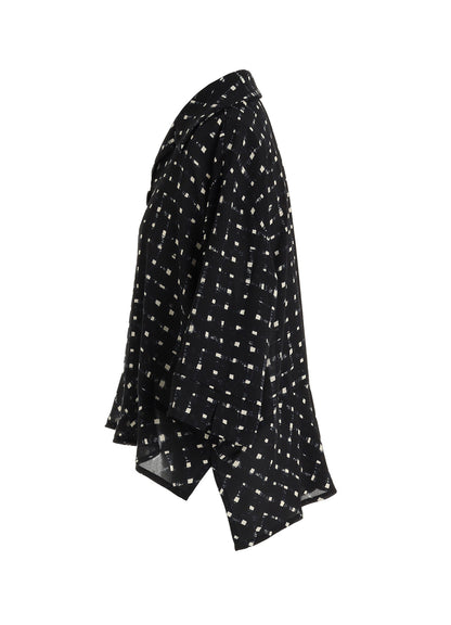 POLYESTER GEORGETTE PRINT SHIRT