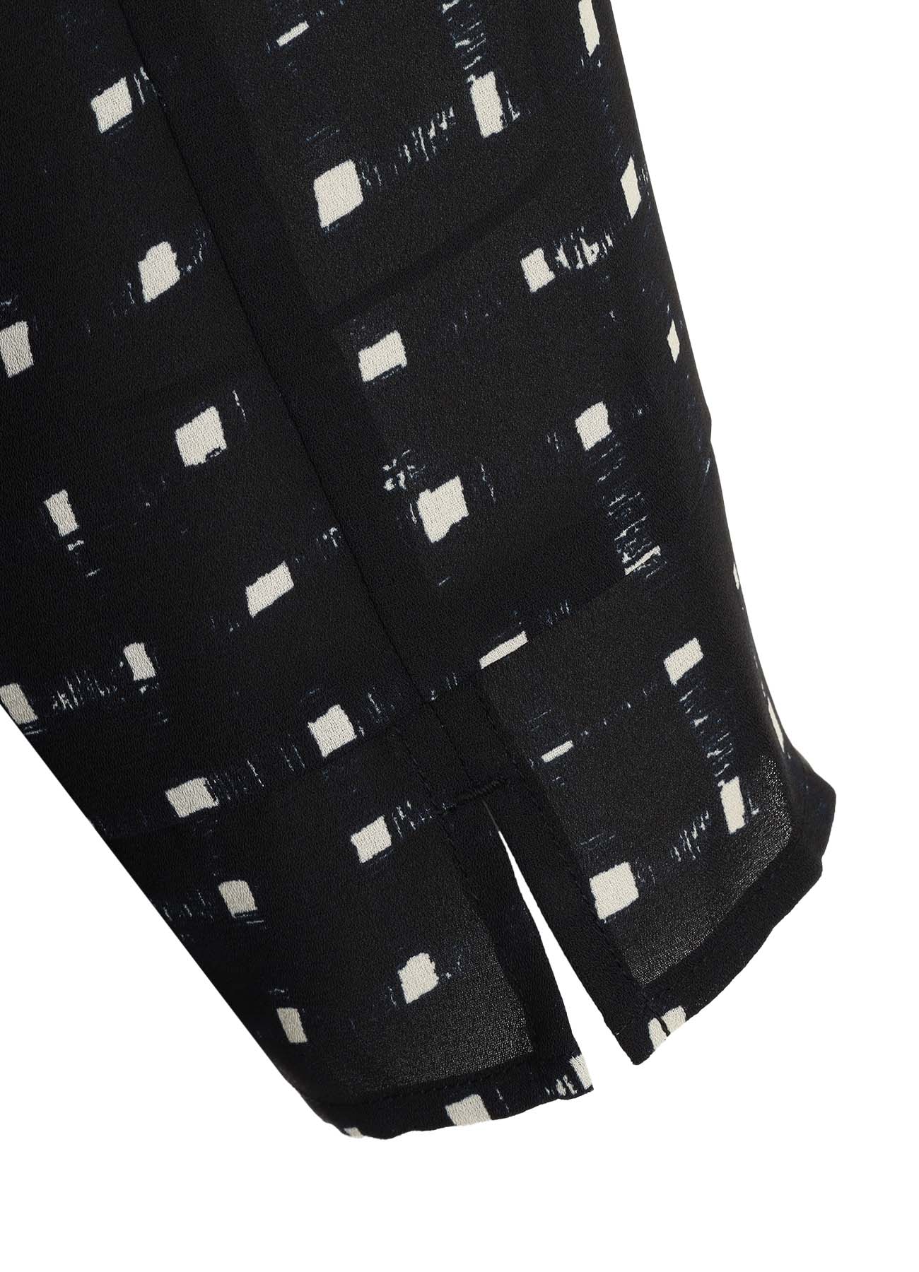 POLYESTER GEORGETTE PRINT SHIRT