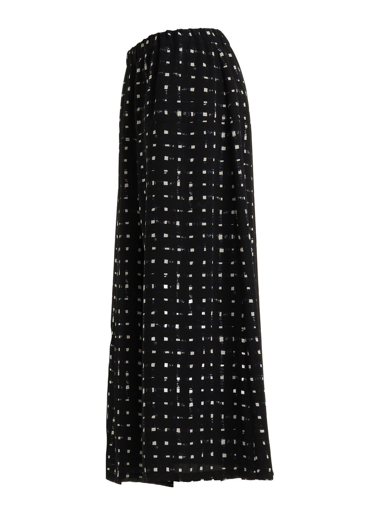 POLYESTER GEORGETTE PRINT CULOTTE PANTS