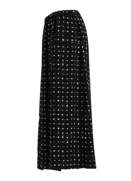 POLYESTER GEORGETTE PRINT CULOTTE PANTS