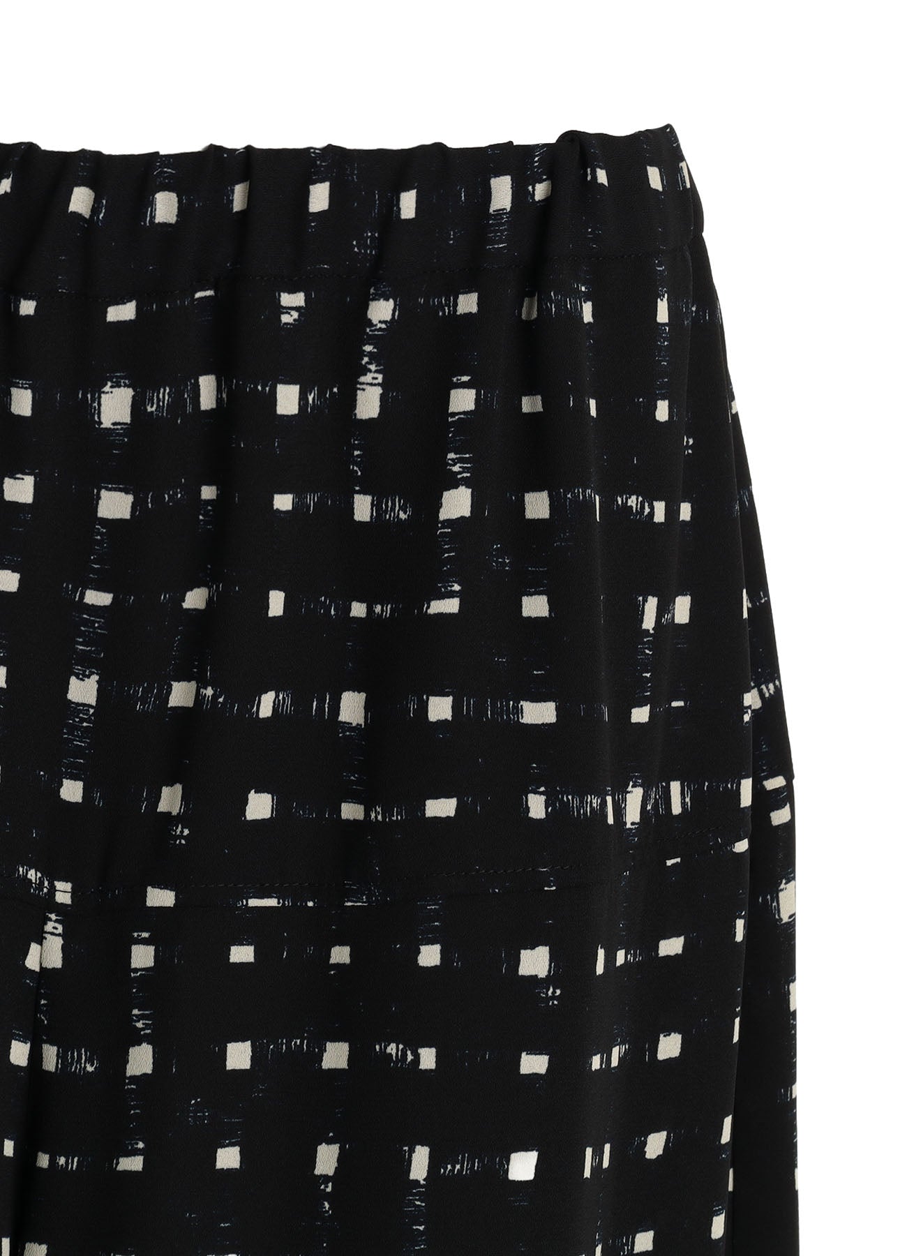 POLYESTER GEORGETTE PRINT CULOTTE PANTS