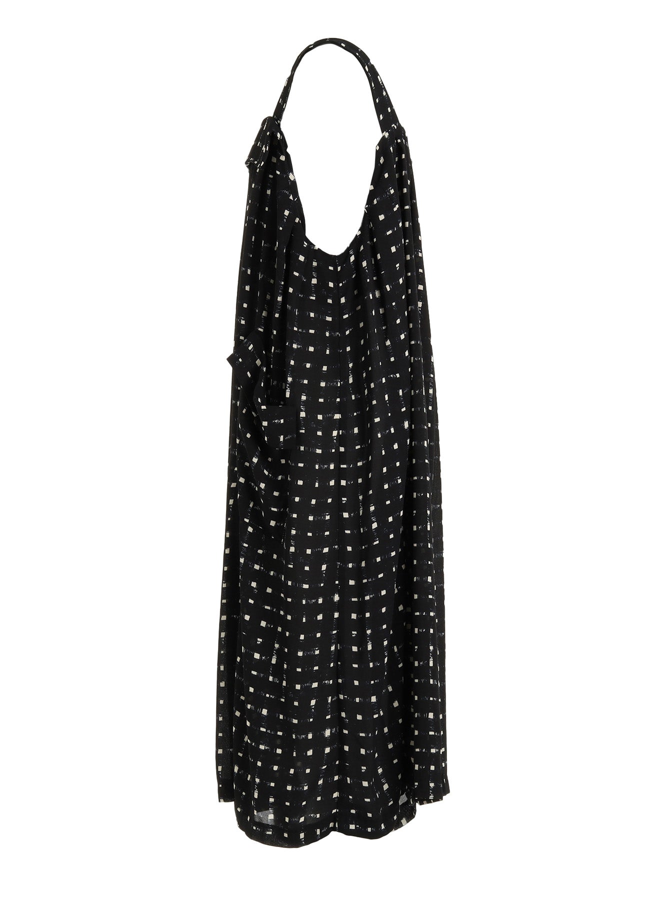 POLYESTER GEORGETTE PRINT JUMPER DRESS
