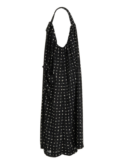 POLYESTER GEORGETTE PRINT JUMPER DRESS