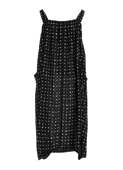 POLYESTER GEORGETTE PRINT JUMPER DRESS