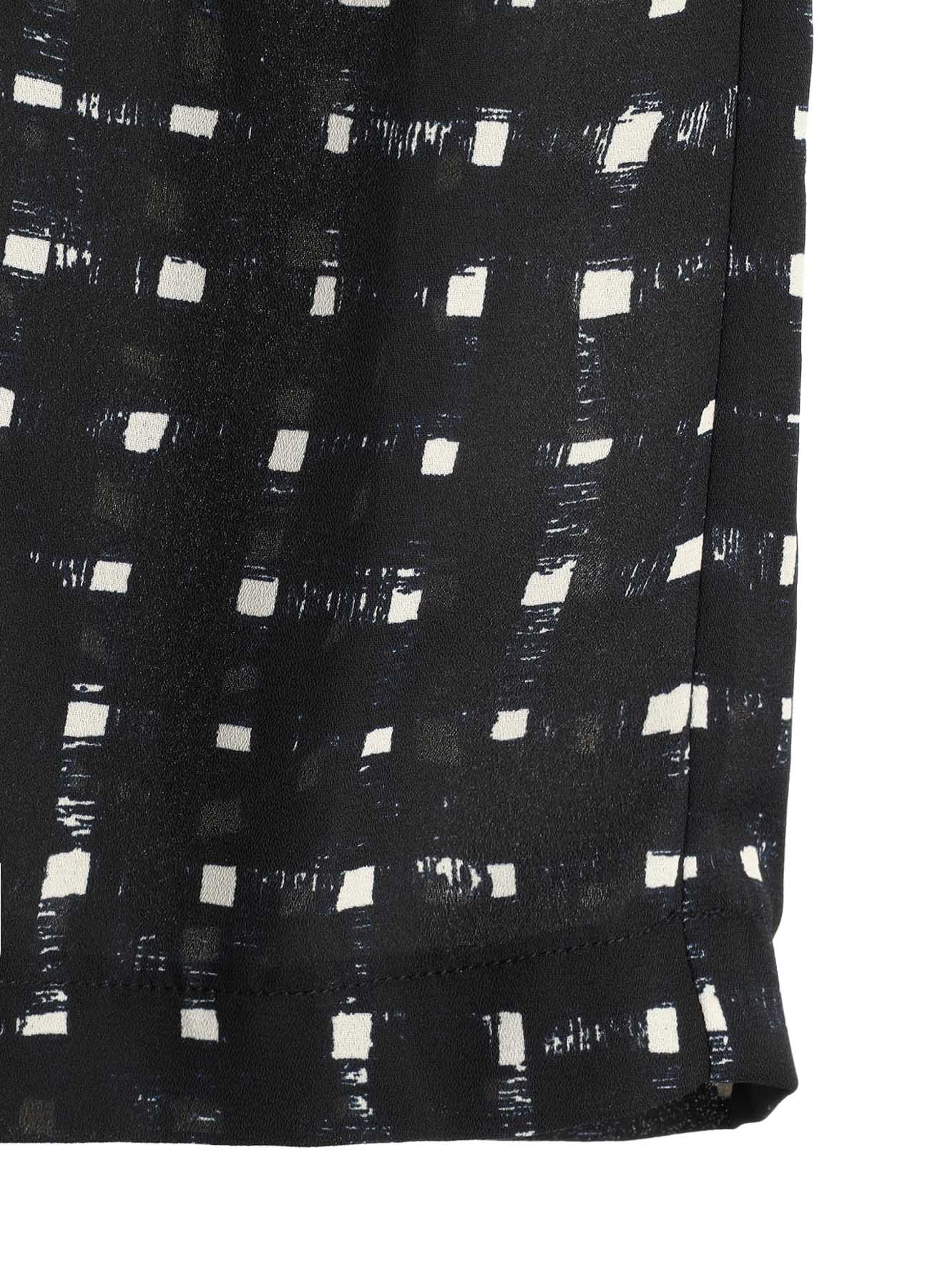 POLYESTER GEORGETTE PRINT JUMPER DRESS