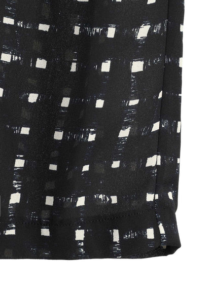 POLYESTER GEORGETTE PRINT JUMPER DRESS