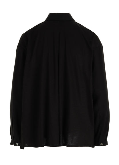 POPLIN + JERSEY SHIRT