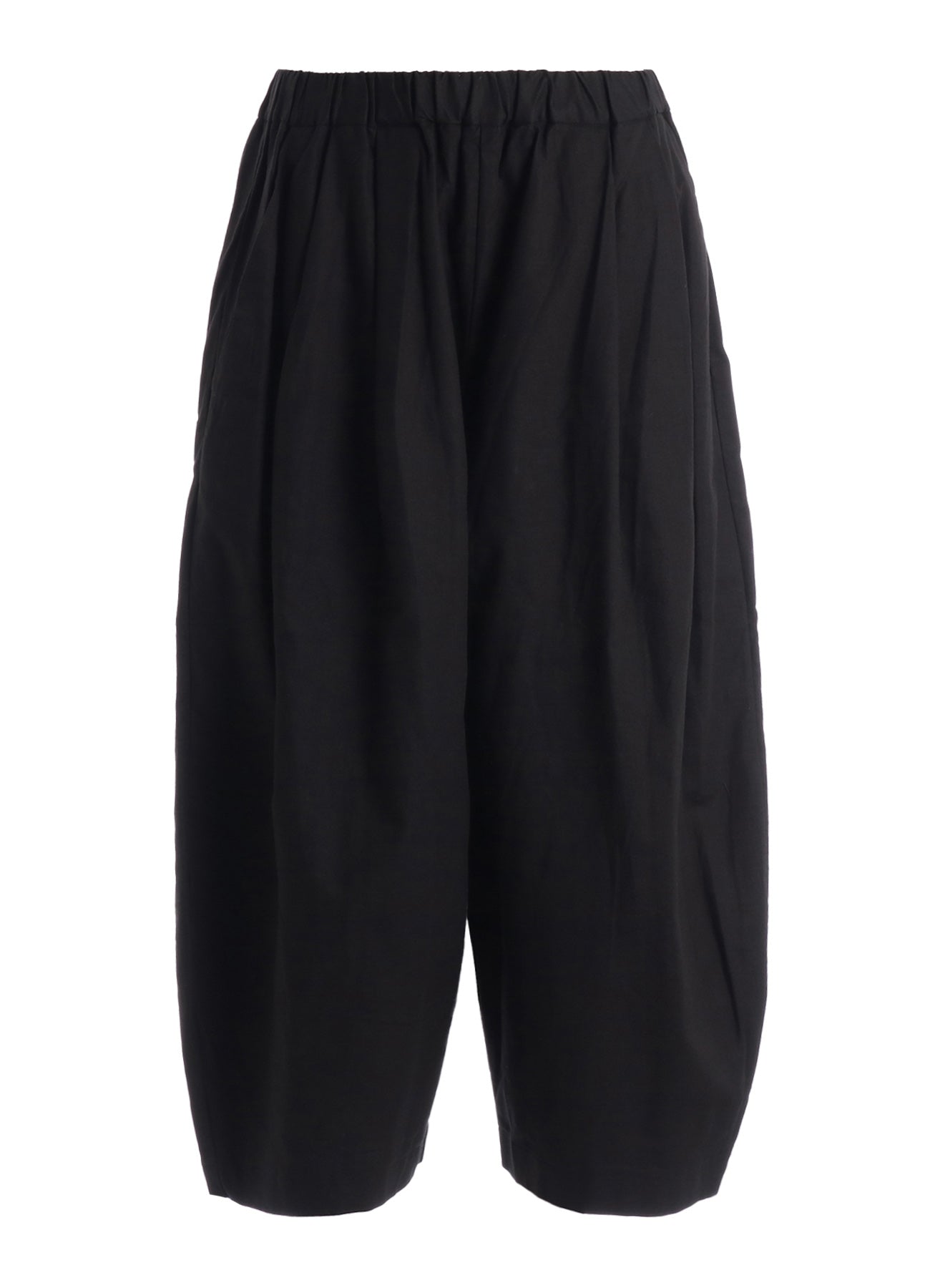 C/L UNEVEN THREAD SERGE TUCK PANTS