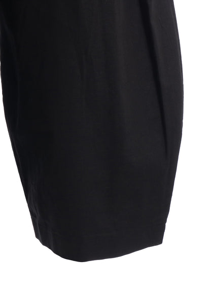 C/L UNEVEN THREAD SERGE TUCK PANTS