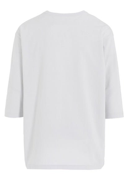 20/1 COMBED JERSEY BOUQUET PRINT 3/4 SLEEVE SHIRT