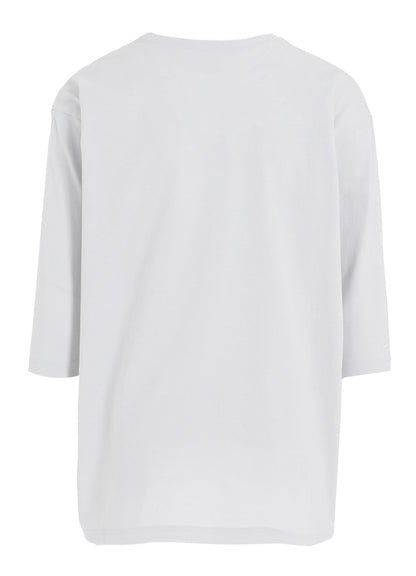 20/1 COMBED JERSEY POT & TABLE PRINT 3/4 SLEEVE SHIRT