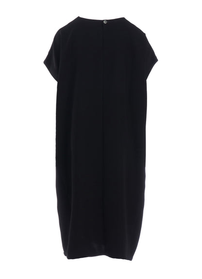 DOUBLE CLOTH JUMPER DRESS