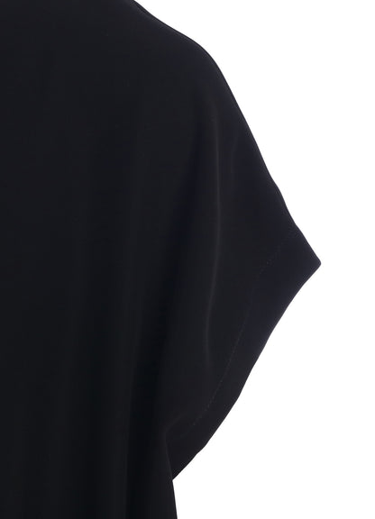 DOUBLE CLOTH JUMPER DRESS