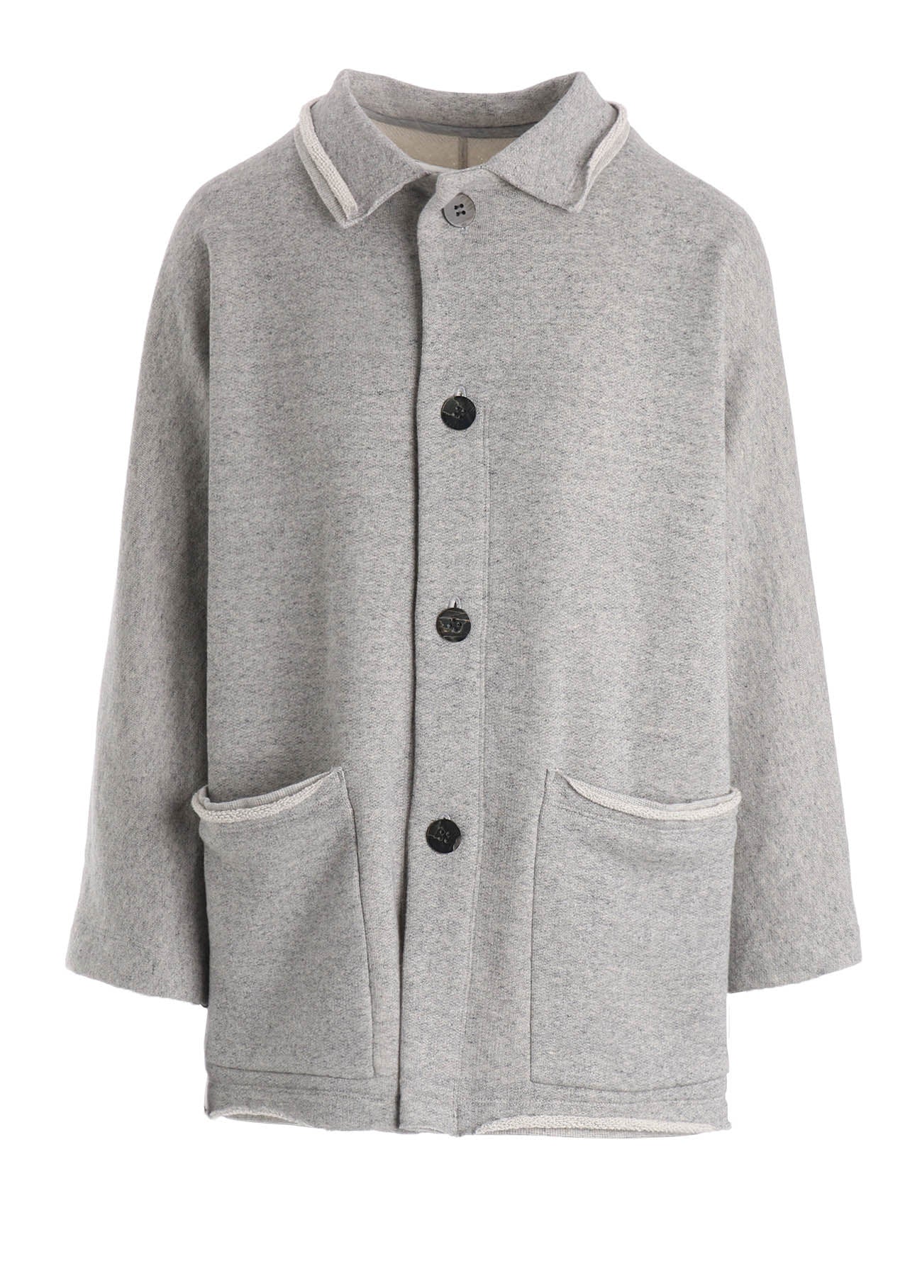 COTTON CELLULOSE FLEECE JACKET