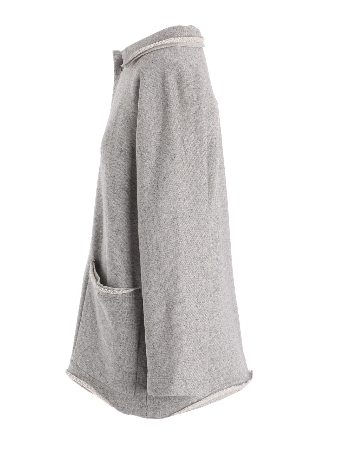 COTTON CELLULOSE FLEECE JACKET