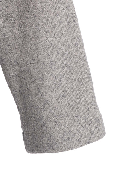 COTTON CELLULOSE FLEECE JACKET