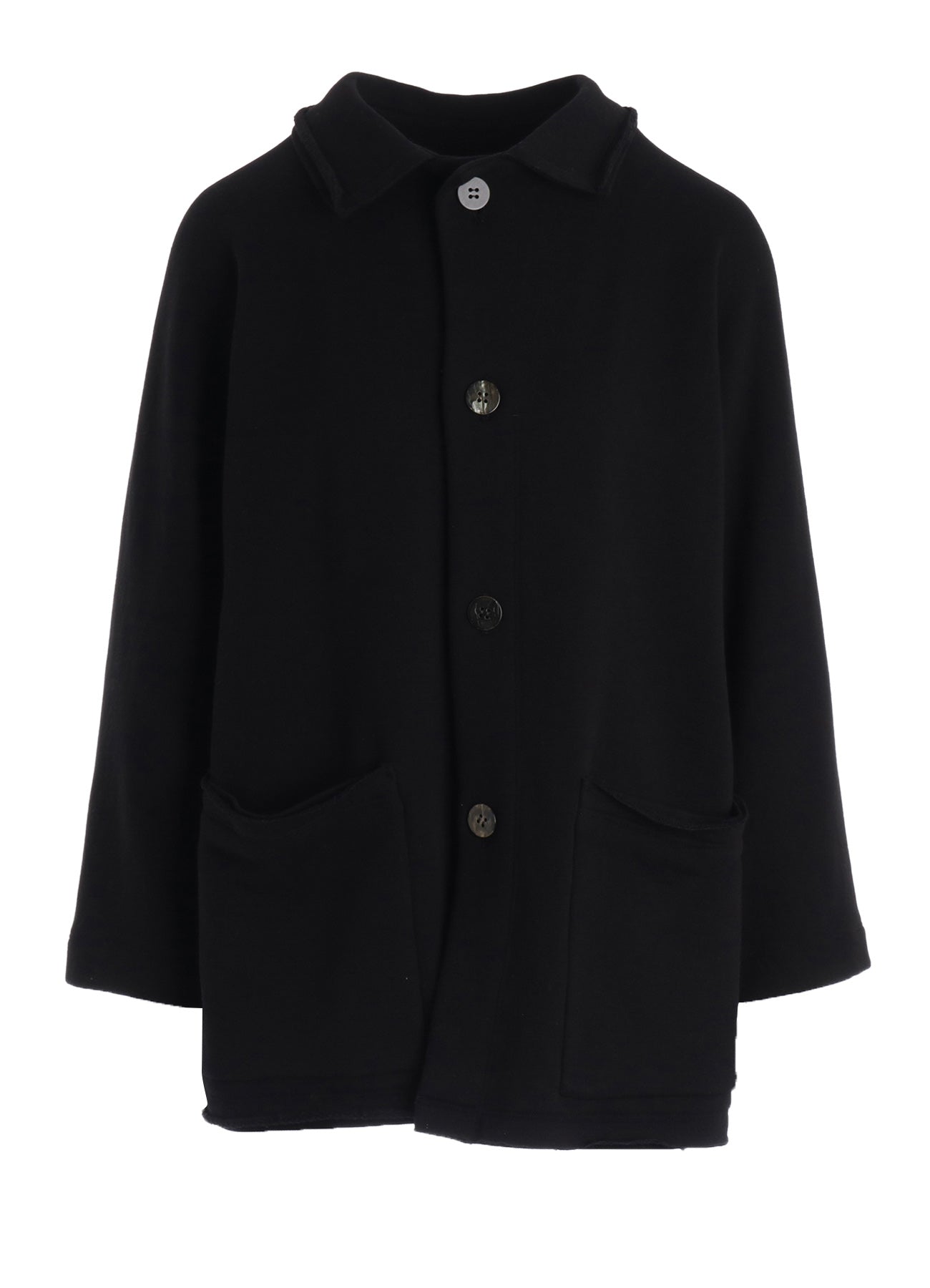 COTTON CELLULOSE FLEECE JACKET