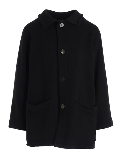 COTTON CELLULOSE FLEECE JACKET