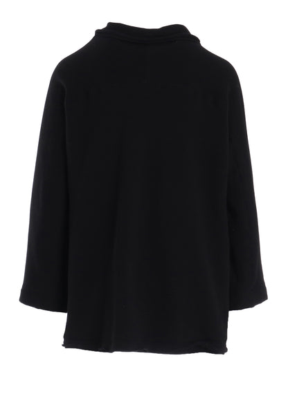 COTTON CELLULOSE FLEECE JACKET