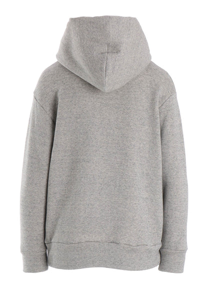 COTTON CELLULOSE FLEECE HOODIE