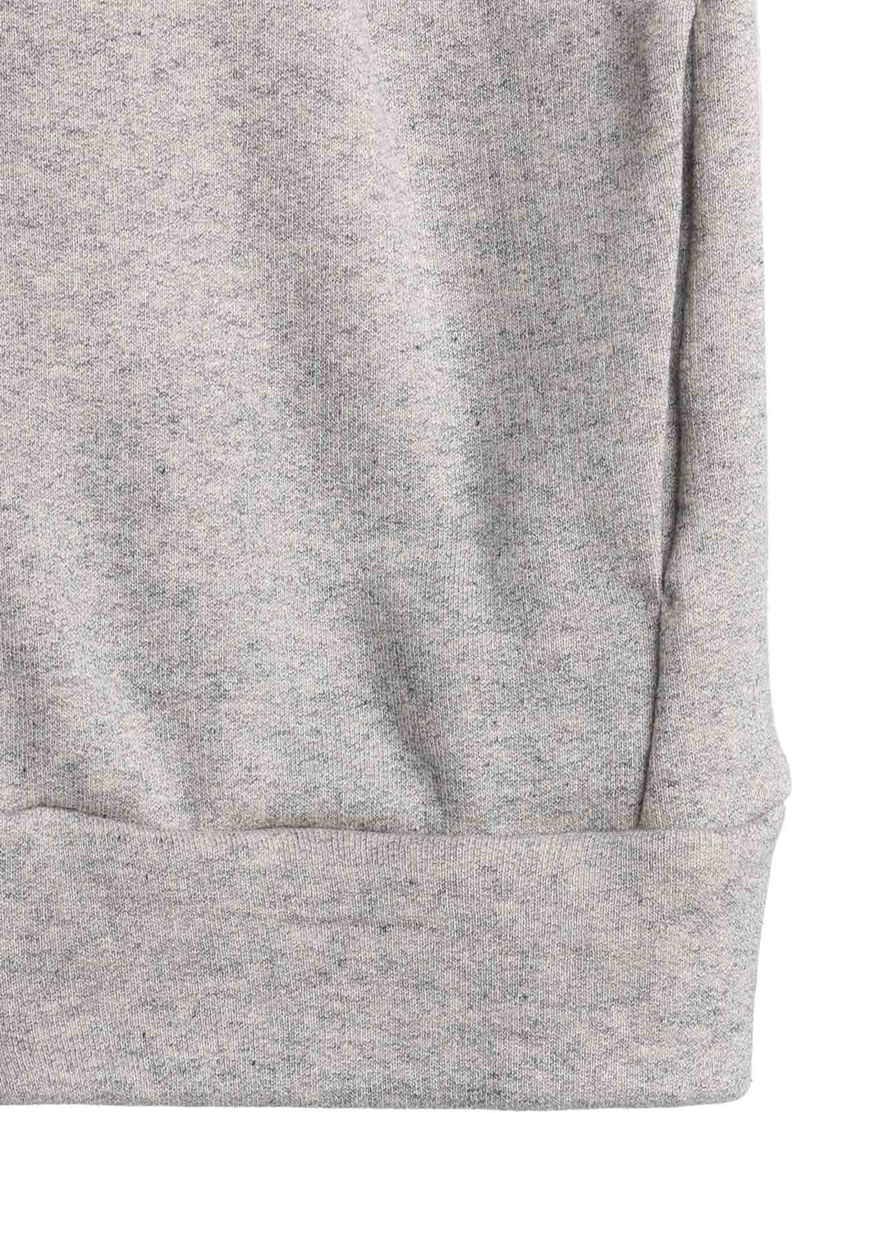 COTTON CELLULOSE FLEECE HOODIE