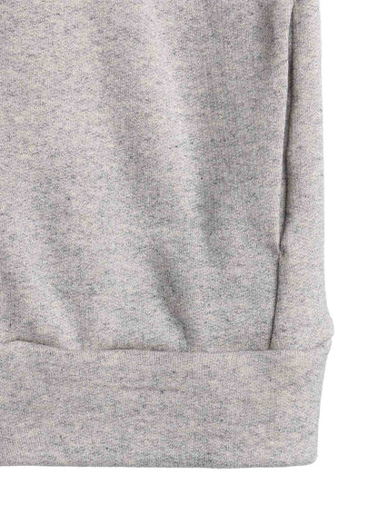 COTTON CELLULOSE FLEECE HOODIE