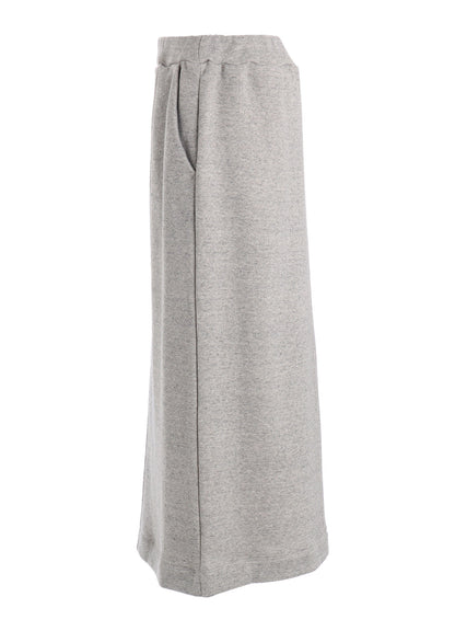 COTTON CELLULOSE FLEECE SKIRT