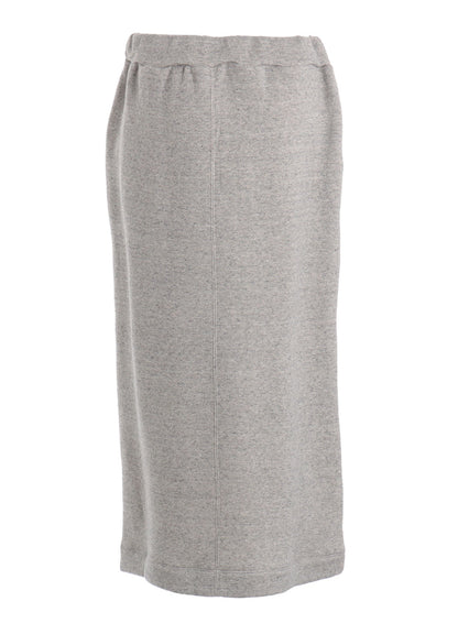 COTTON CELLULOSE FLEECE SKIRT