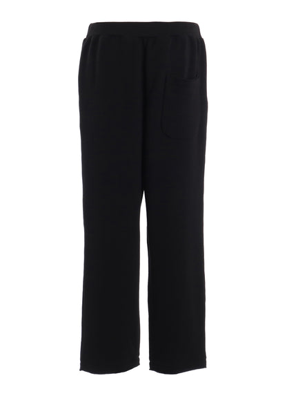 COTTON CELLULOSE FLEECE PANTS