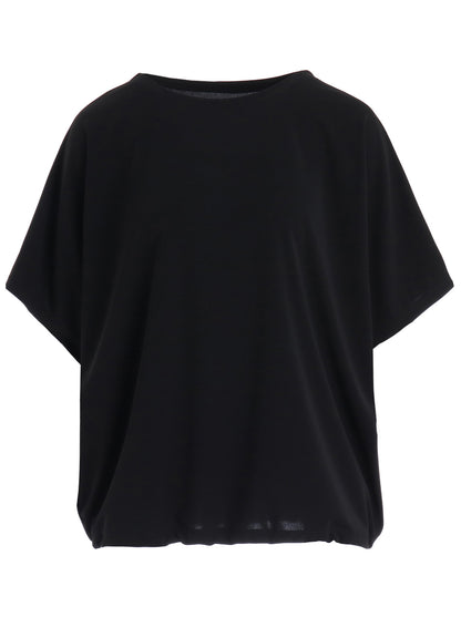 HARD TWIST SMOOTH HALF SLEEVE PULLOVER