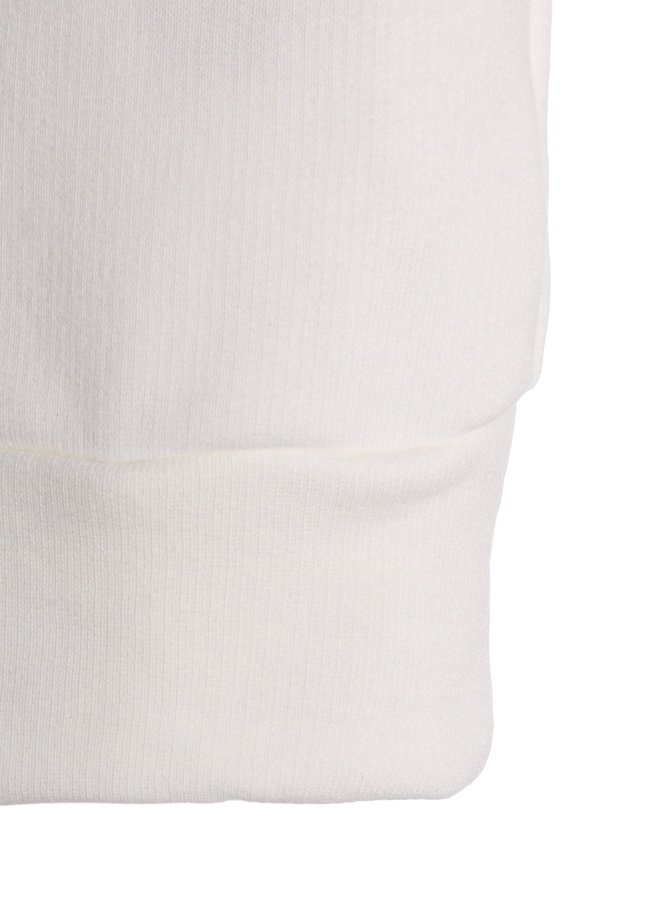 COTTON CELLULOSE FLEECE TAPE EMBROIDERY PULLOVER