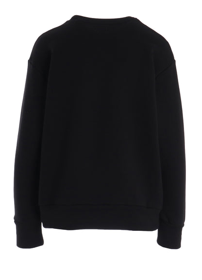 COTTON CELLULOSE FLEECE TAPE EMBROIDERY PULLOVER