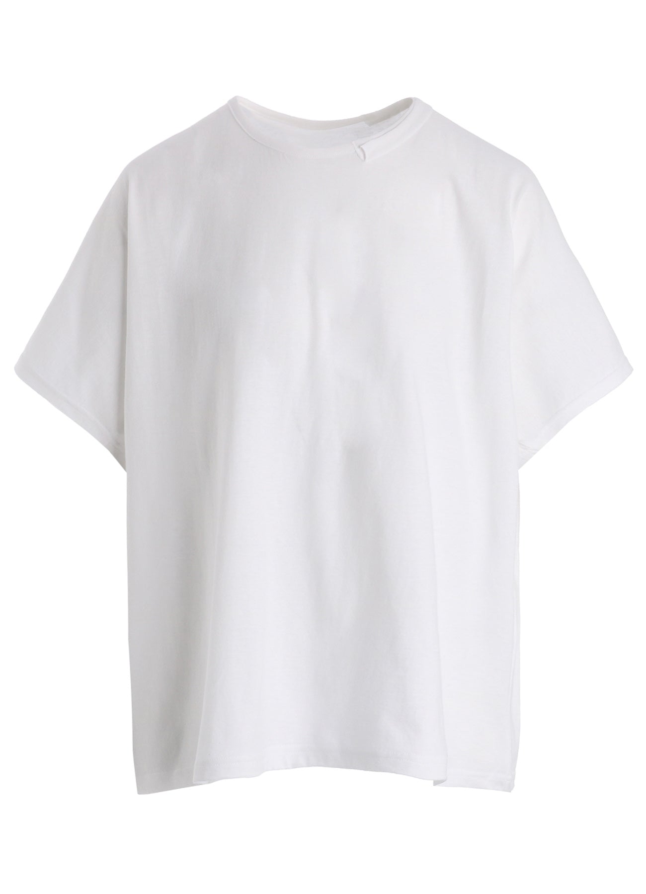 30/1 COMBED ASYMMETRIC COLLAR PULLOVER