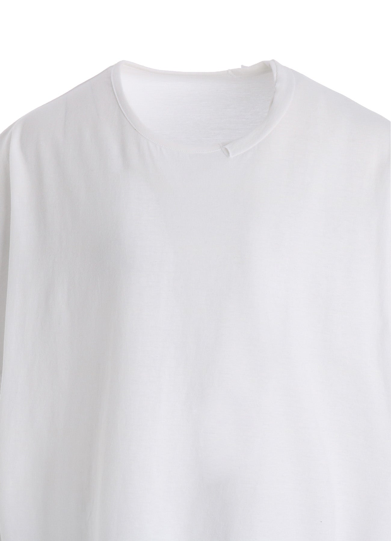 30/1 COMBED ASYMMETRIC COLLAR PULLOVER