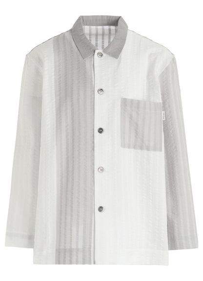 COTTON SEERSUCKER PAJAMAS (L)