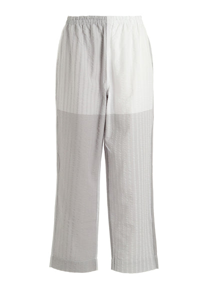 COTTON SEERSUCKER PAJAMAS (L)