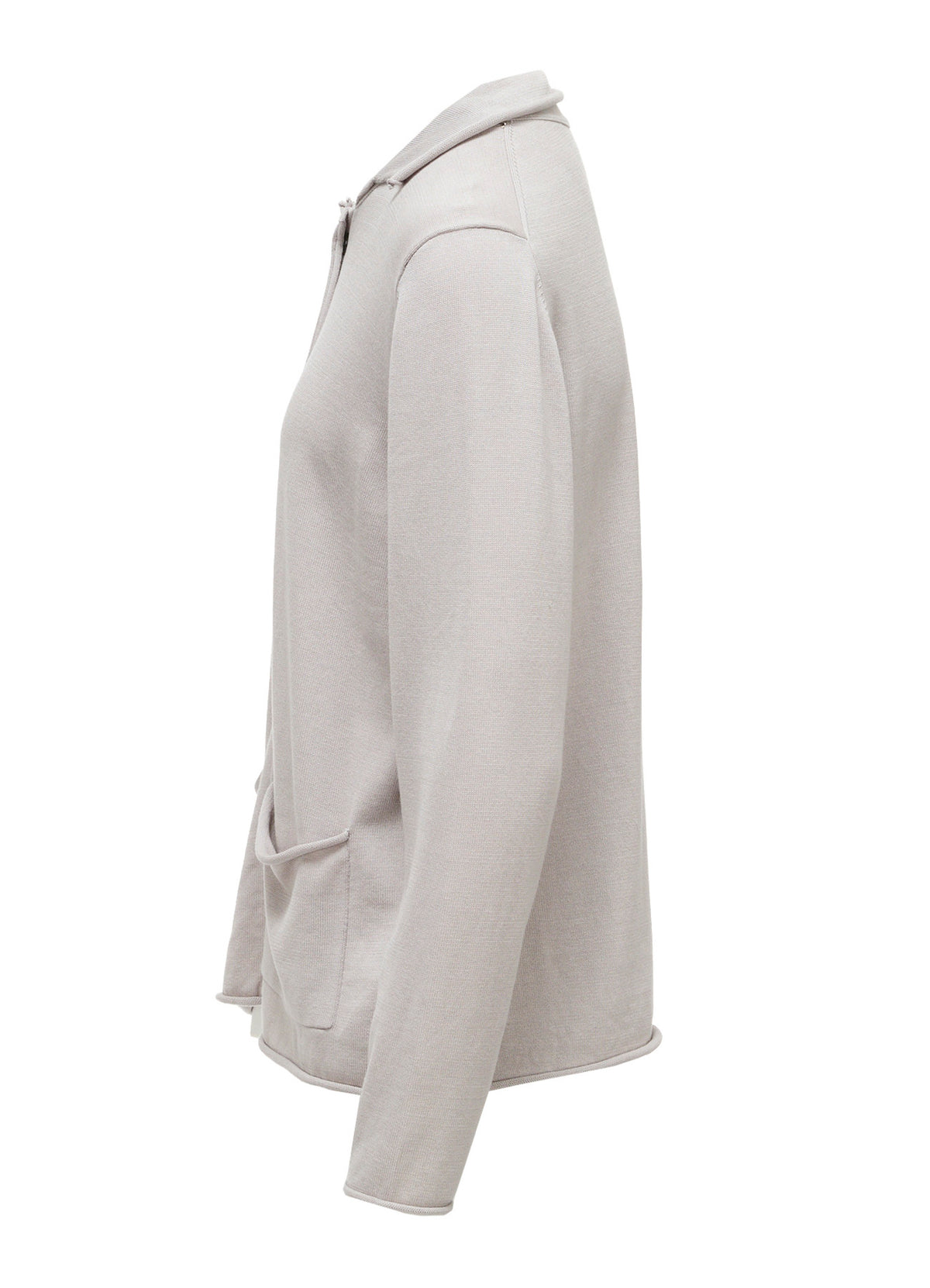 COTTON CELLULOSE KNIT CARDIGAN