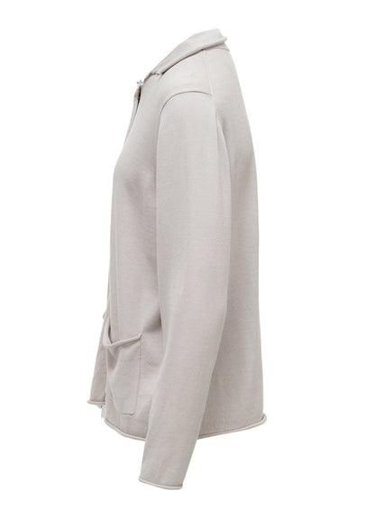 COTTON CELLULOSE KNIT CARDIGAN