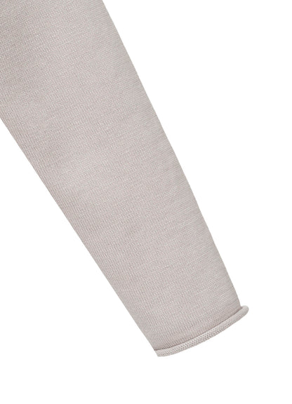 COTTON CELLULOSE KNIT CARDIGAN