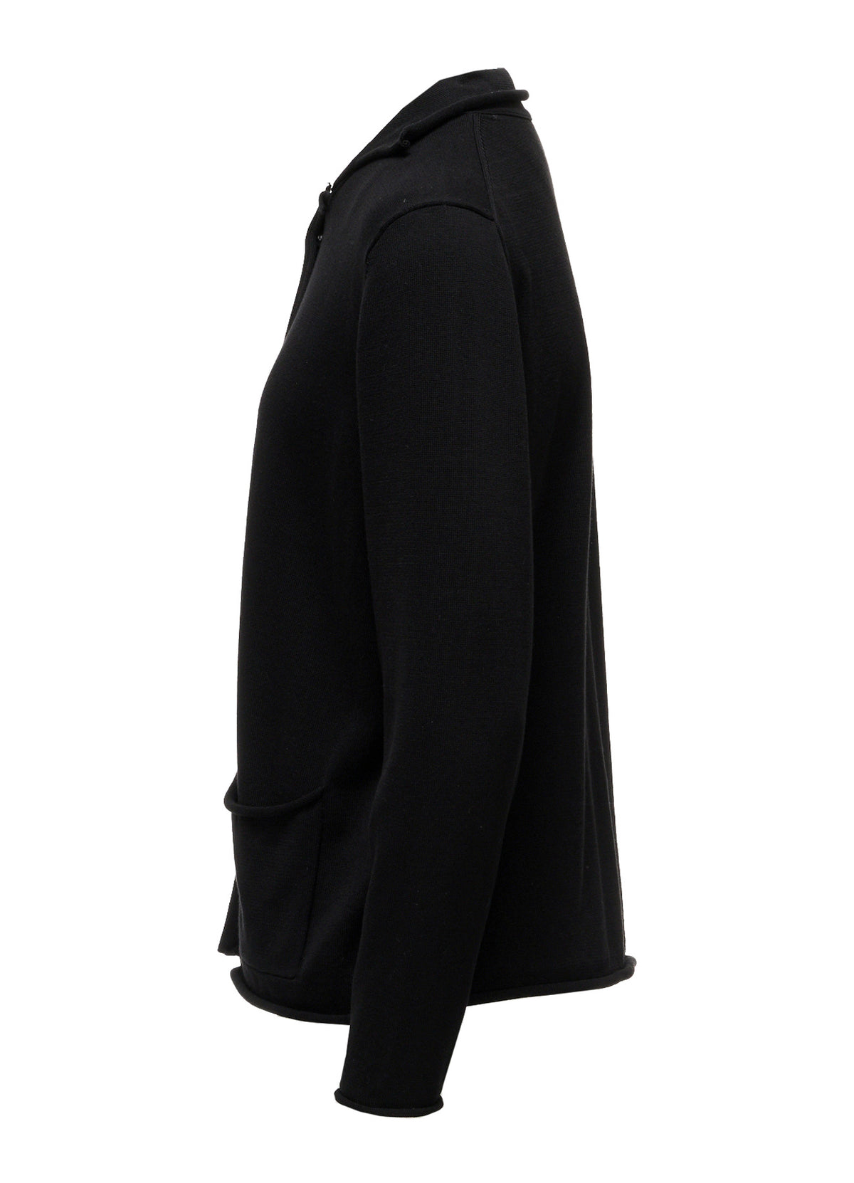 COTTON CELLULOSE KNIT CARDIGAN