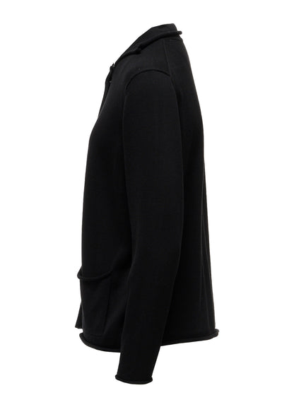 COTTON CELLULOSE KNIT CARDIGAN