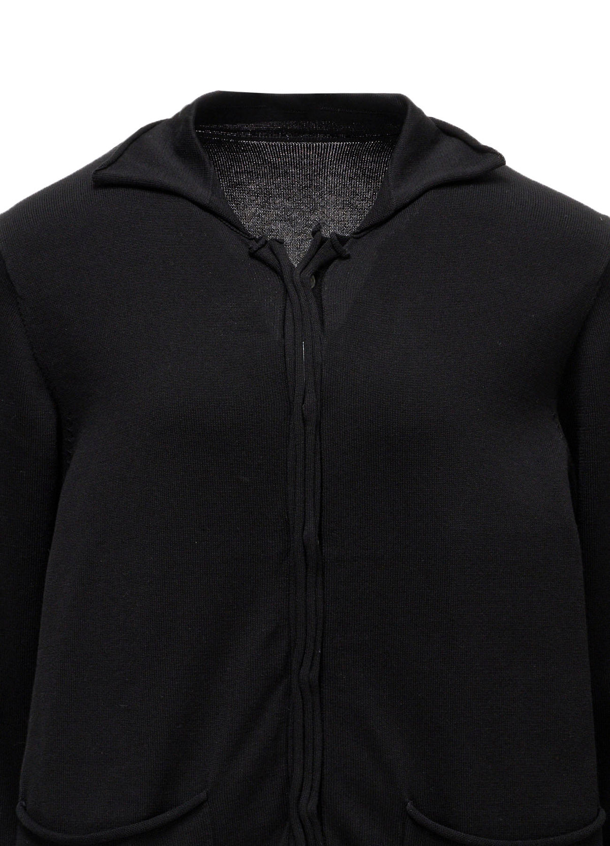 COTTON CELLULOSE KNIT CARDIGAN