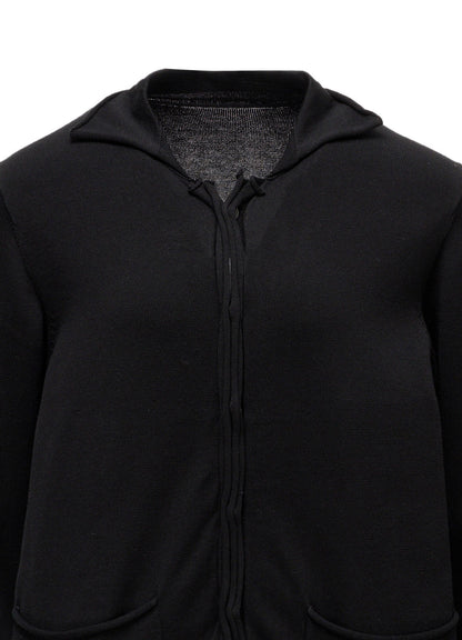 COTTON CELLULOSE KNIT CARDIGAN