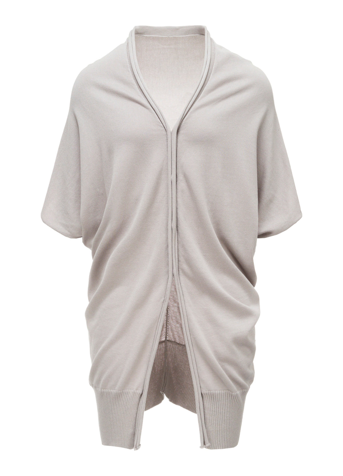 COTTON CELLULOSE KNIT GILET