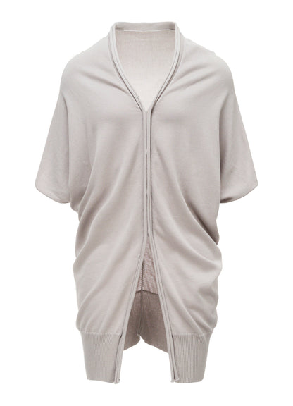 COTTON CELLULOSE KNIT GILET