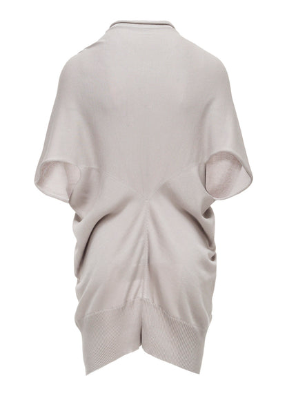 COTTON CELLULOSE KNIT GILET