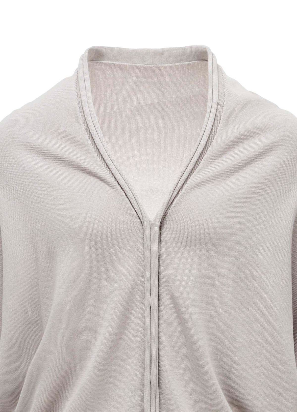 COTTON CELLULOSE KNIT GILET